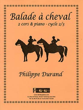 Illustration de Balade à cheval pour ensemble de cors