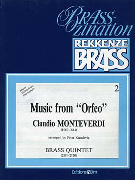 Illustration monteverdi music from orfeo