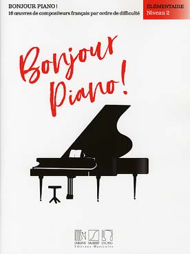 Illustration bonjour piano ! elementaire niveau 2