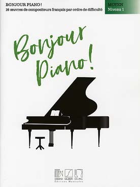 Illustration bonjour piano ! moyen niveau 1