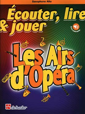 Illustration ecouter lire & jouer airs d'opera