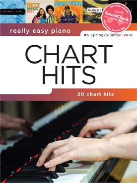 Illustration de REALLY EASY PIANO CHART HITS - #6 Spring/summer 2018