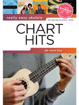 Illustration de REALLY EASY UKULELE CHART HITS - #3 Spring/Summer 2018