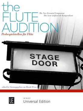 Illustration de The FLUTE AUDITION : the new essential companion