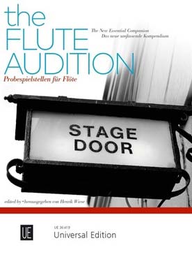 Illustration flute audition (the)
