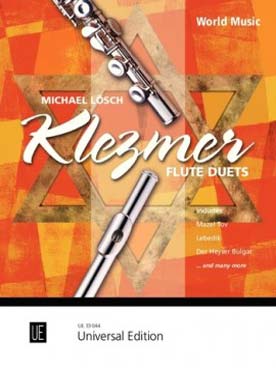 Illustration klezmer flute duets