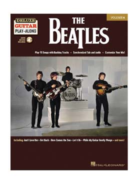 Illustration de DELUXE GUITAR PLAY-ALONG - Vol.4 The Beatles