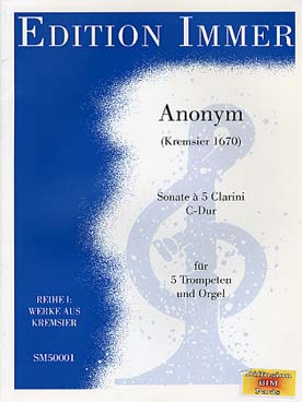 Illustration de Sonate en do M pour 5 trompettes et orgue