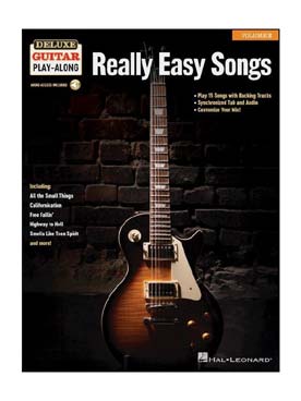 Illustration de DELUXE GUITAR PLAY-ALONG - Vol.2 Really easy songs