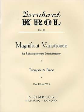 Illustration de Magnificat variations op. 40    