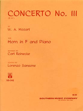 Illustration mozart concerto n° 3 k.447