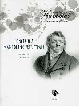 Illustration hummel concerto a mandolino principale