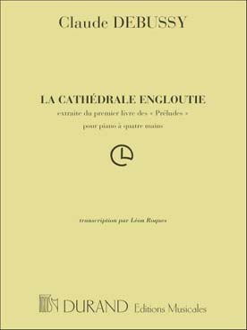 Illustration de Préludes, 1er Livre (éd. Durand) - N° 10 : La Cathédrale engloutie