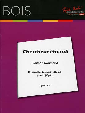 Illustration de Chercheur étourdi pour ensemble de clarinettes et piano en option