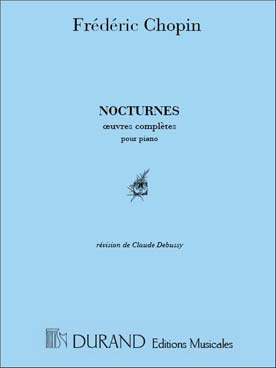 Illustration de Nocturnes, recueil - éd. Durand