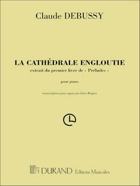 Illustration de Préludes, 1er Livre (éd. Durand) - N° 10 : La Cathédrale engloutie