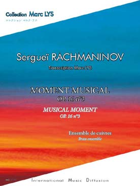 Illustration rachmaninov moment musical op. 16/3