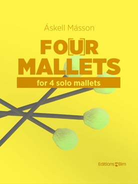 Illustration de Fo(u)r mallets pour 4 baguettes solo