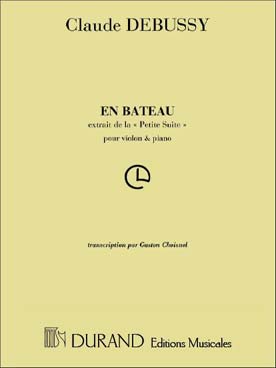 Illustration de En Bateau (extrait de la Petite suite)