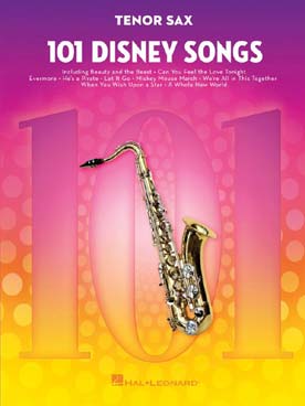 Illustration disney songs (101) saxo tenor