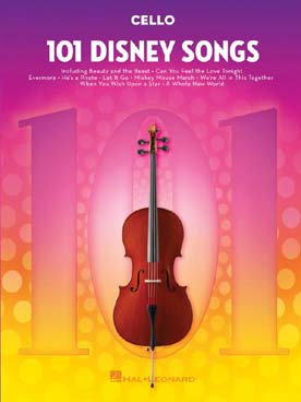 Illustration disney songs (101) cello