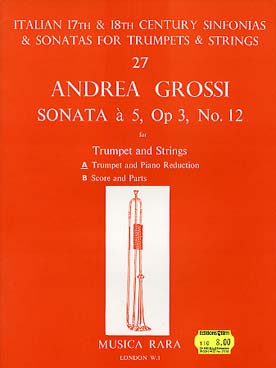 Illustration de Sonata à 5 op. 3/12    