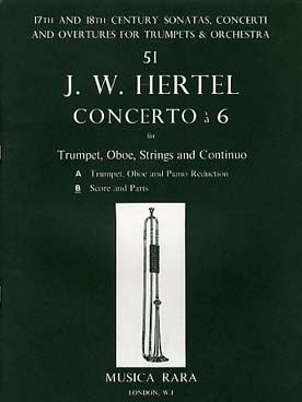 Illustration de Concerto à 6 pour trompettes, hautbois, cordes et basse continue