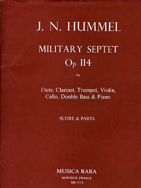 Illustration hummel military septet op. 114