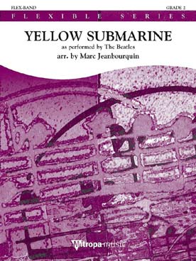Illustration de Yellow submarine (4-Part Flexible Band & Opt. Piano)