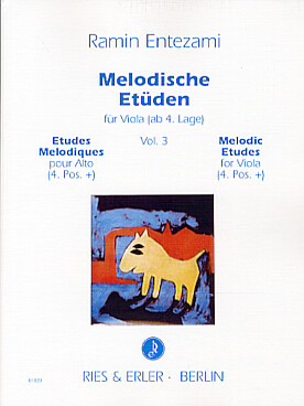 Illustration de Etudes mélodiques - Vol. 3 : 4e position