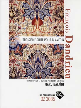 Illustration dandrieu 3e suite pour clavecin