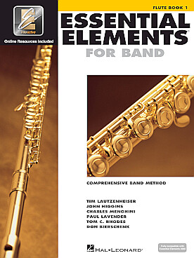 Illustration de ESSENTIAL ELEMENTS FOR BAND : a  comprehensiv band method with EEi - Vol. 1 : flûte