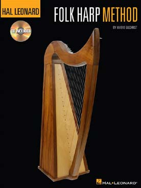 Illustration de HAL LEONARD FOLK HARP METHOD