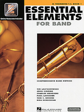 Illustration de ESSENTIAL ELEMENTS 2000 : comprehensive band method - Vol. 1 : trombone clé de sol