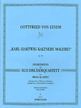 Illustration de Karl-Hartwig Kaltners Malerei op. 103