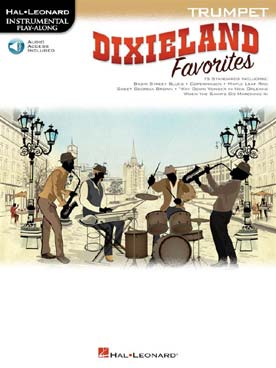 Illustration dixieland favorites trompette