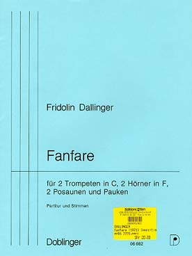 Illustration dallinger fanfare