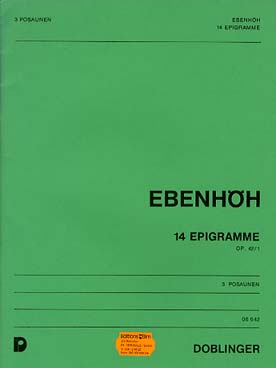 Illustration ebenhoh epigramme (14) op. 42/1