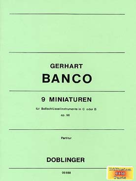Illustration banco miniatures (9) op. 98 conducteur