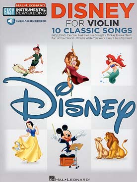 Illustration disney : 10 classic songs