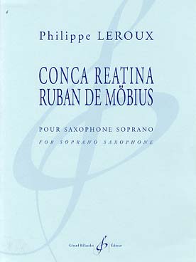Illustration de Conca Reatina - Ruban de Möbius pour saxophone soprano
