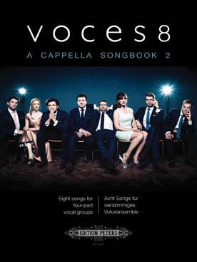 Illustration de VOCES8 A cappella songbook - Vol. 2 : 8 morceaux pour SATB