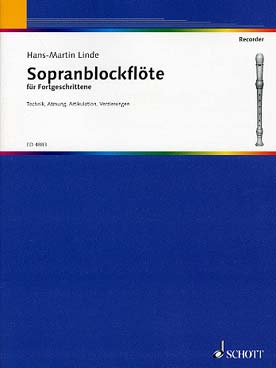 Illustration linde sopranblockfloten-schule