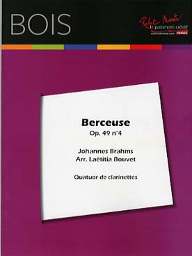 Illustration brahms berceuse op. 49/4