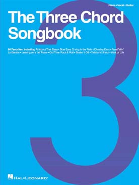 Illustration de The THREE CHORD SONGBOOK (P/V/G)