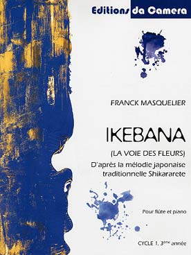 Illustration de Ikebana (La Voie des fleurs), d'après la mélodie japonaise traditionnelle Shikararete