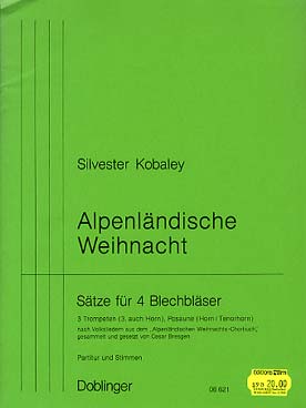 Illustration kobaley alpenlandische weihnacht