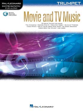 Illustration movie and tv music trompette