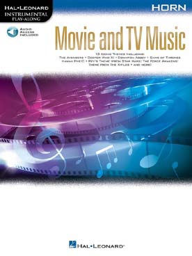 Illustration movie and tv music cor