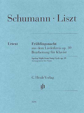 Illustration schumann/liszt fruhlingsnacht op. 39